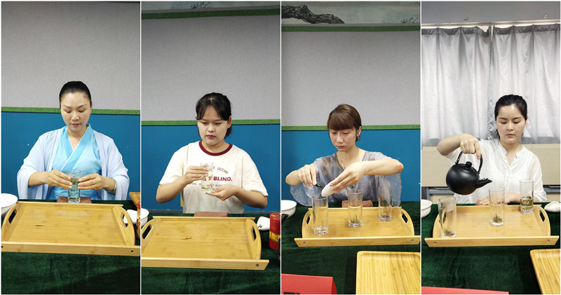 台州春华2021年初级茶艺师职业技能等级考证圆满举行