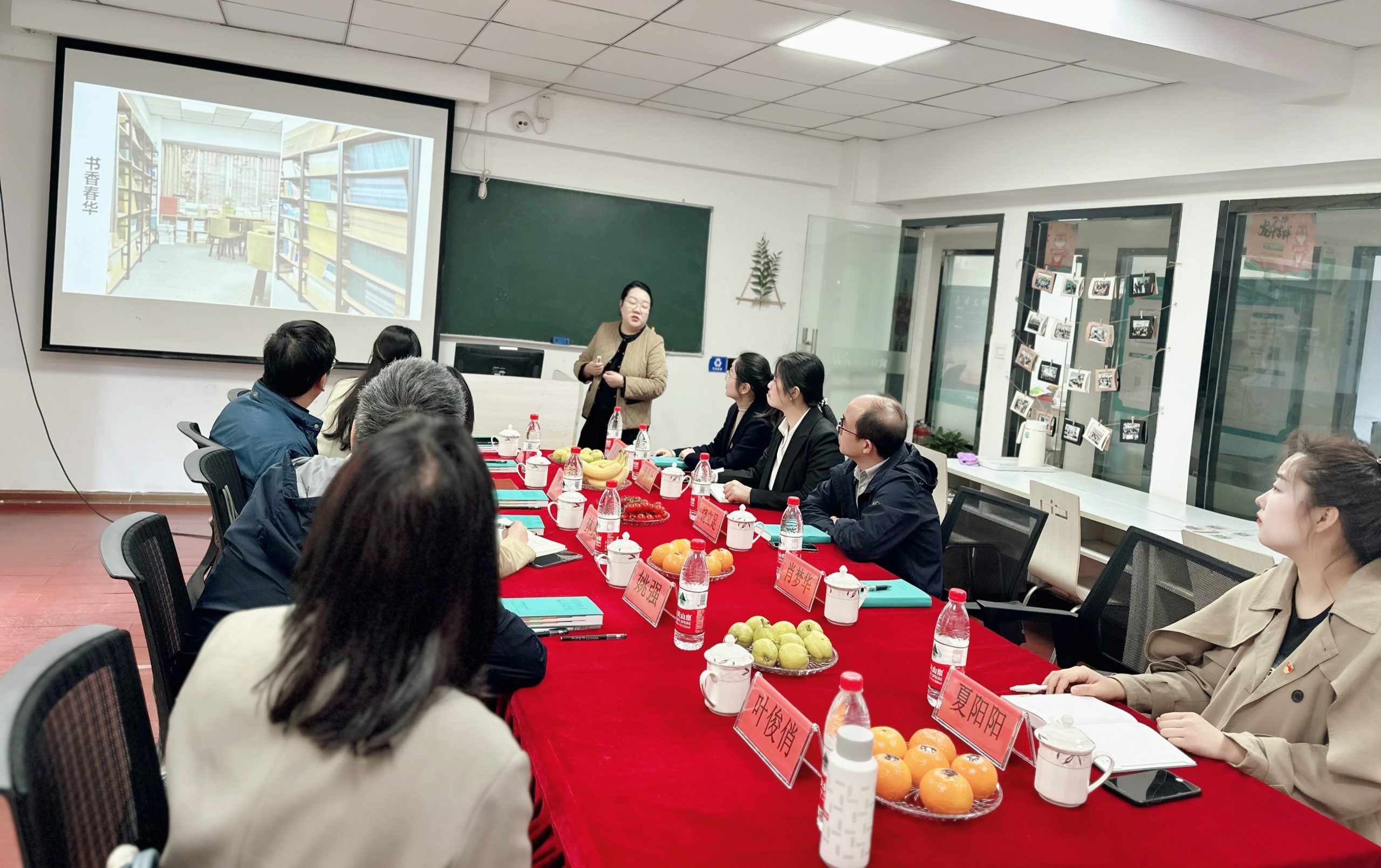 浙江财经大学继教院领导一行莅临北仑春华教学点检查指导工作